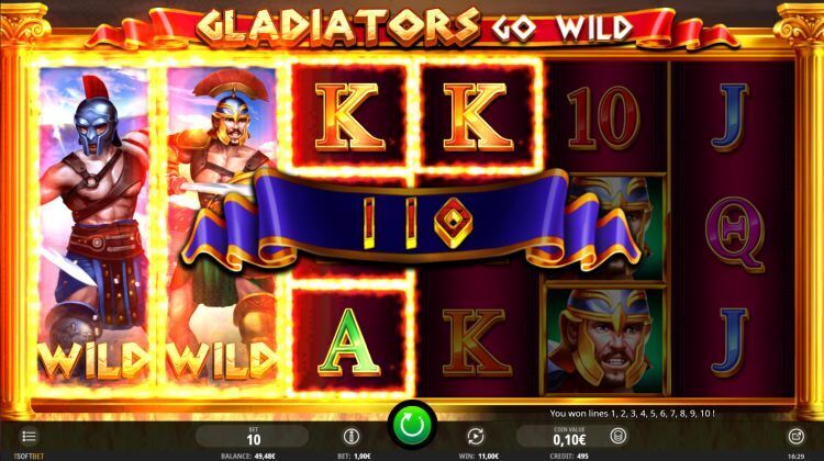Gladiators Go Wild gokkast review