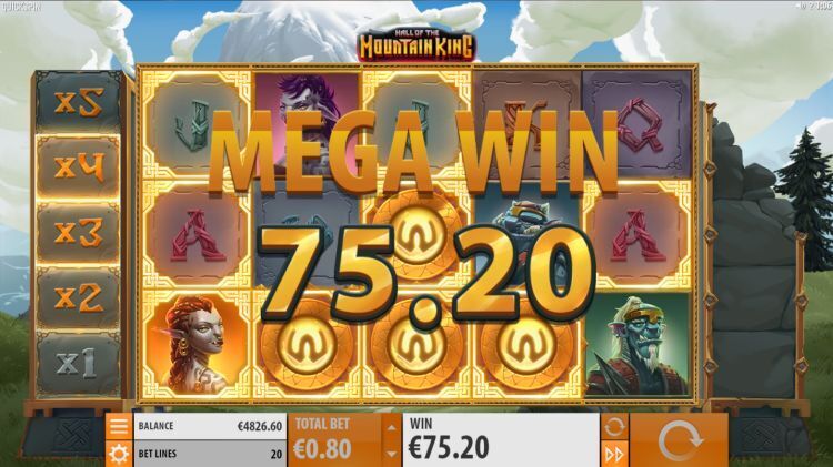 Hall of the Mountain King mega win