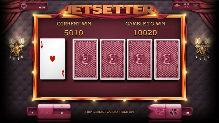 Jetsetter Endorphina slot gamble