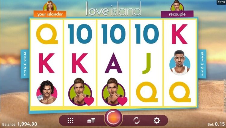 MicroGaming Love Island gokkast