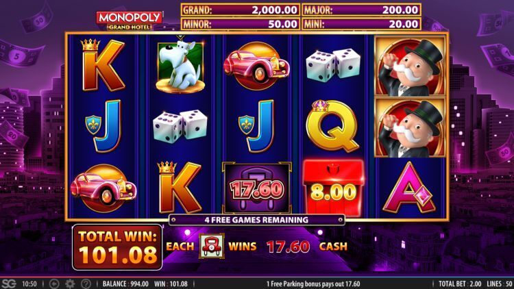 Monopoly Grand Hotel online slot Free Spins
