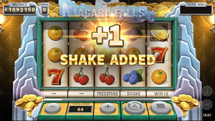 Niagara Falls slot feature win