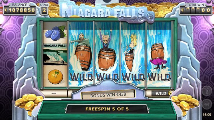 Niagara Falls gokkast bonus win