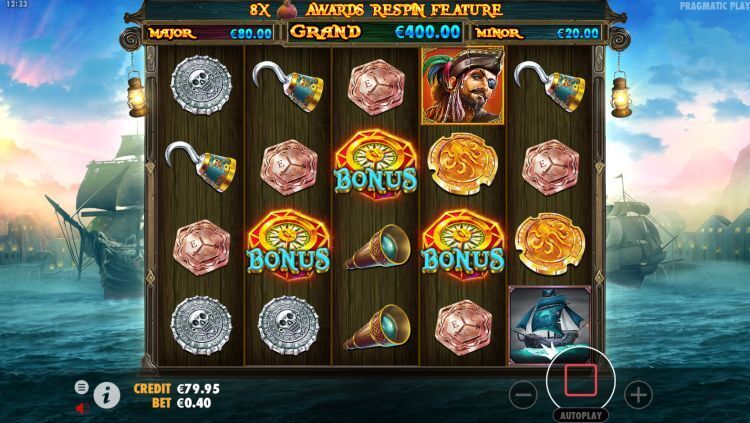 Pirate Gold online slot win