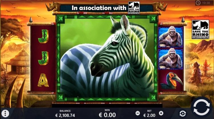 Rumble Rhino online slot Pariplay