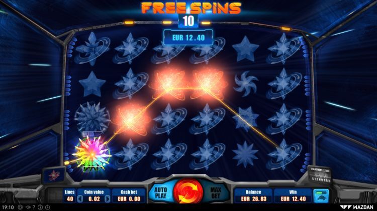 Space Spins online slot Wazdan bonus