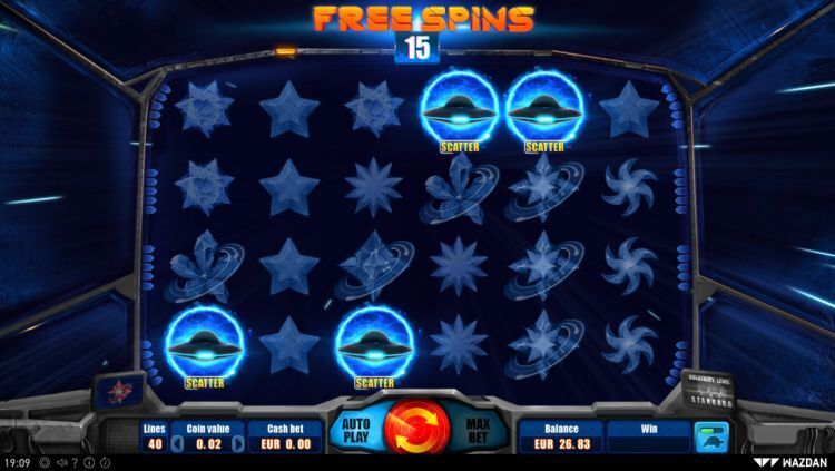 Space Spins Wazdan online gokkast