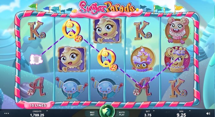 Sugar Parade online gokkast Microgaming