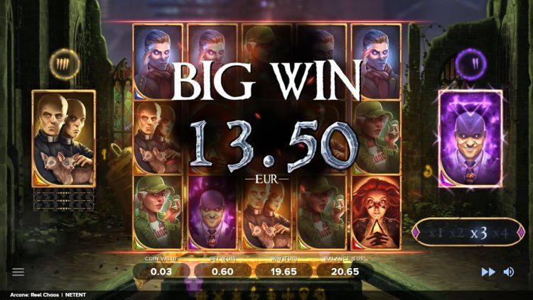 Arcane Reel Chaos slot big win