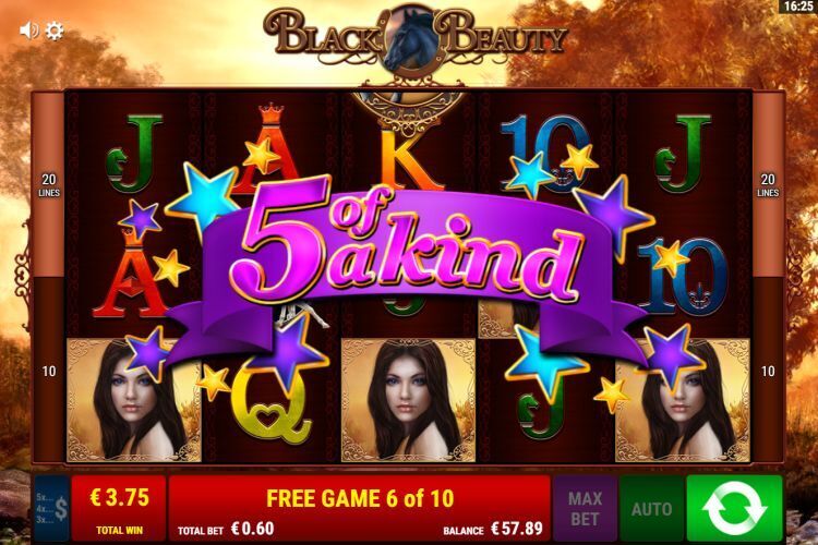 Black Beauty gokkast Free Spins