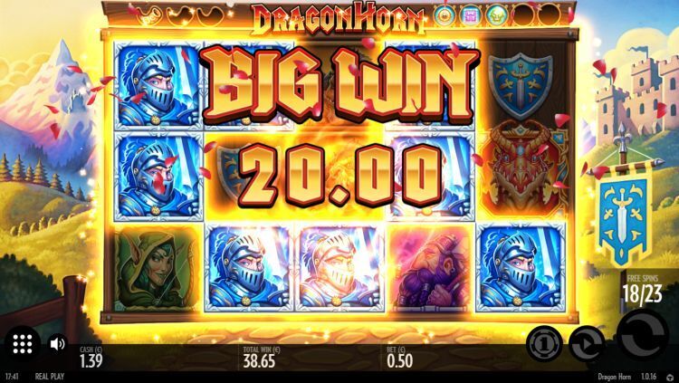 Dragon Horn slot big win