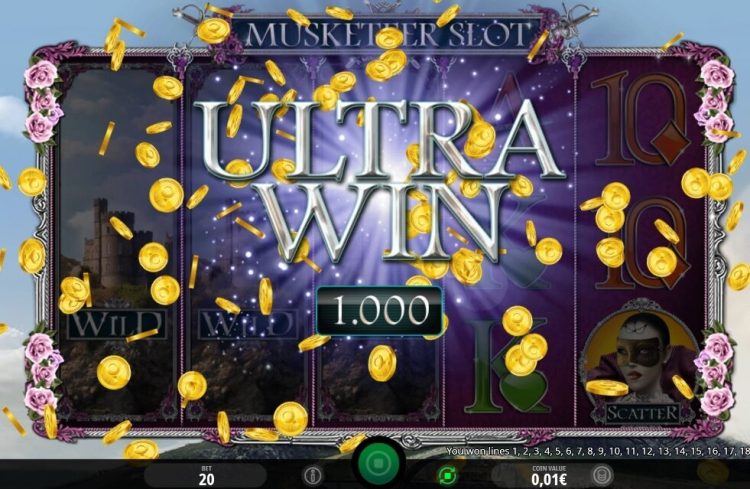 Musketeer Slot iSoftBet