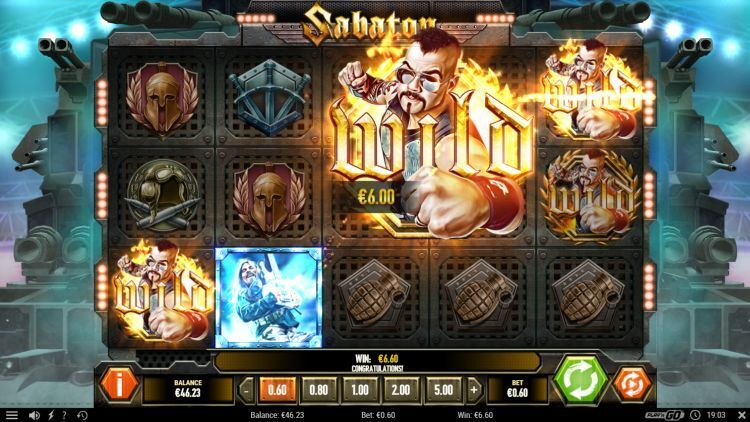 Sabaton slot review