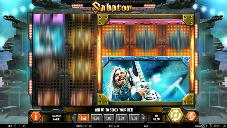 Sabaton online slot Play'n GO