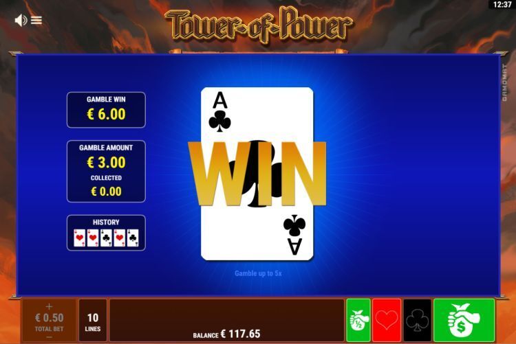 Tower of Power online slot gamble