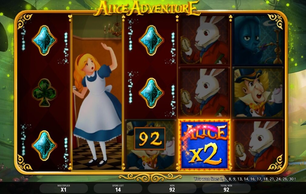 Alice Adventure online slot