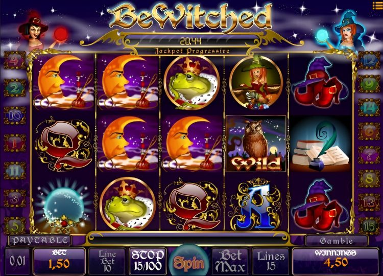 Bewitched online slot