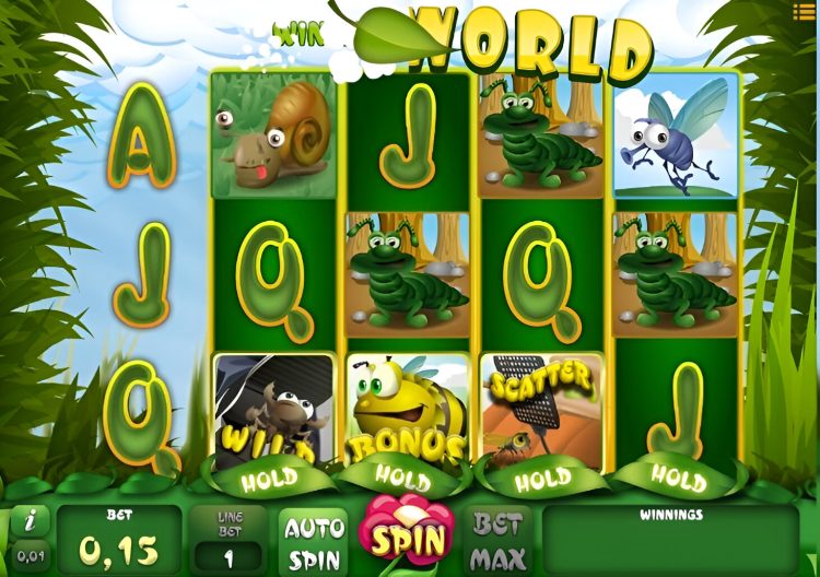 Bugs World online gokkast