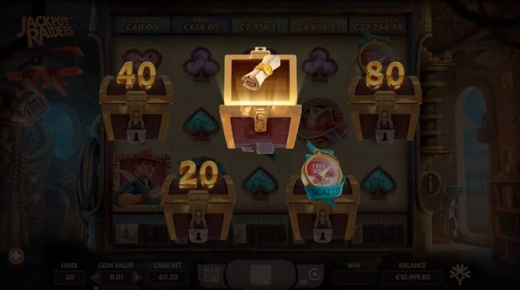 Jackpot Raiders slot Yggdrasil