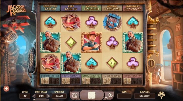 Jackpot Raiders online slot review