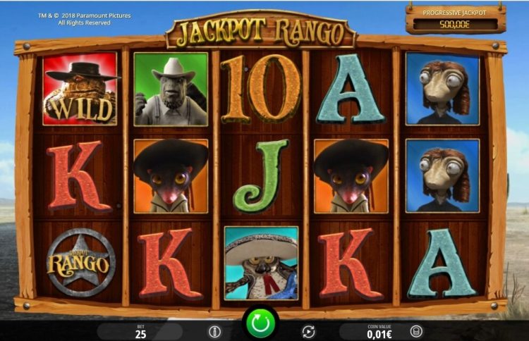 Jackpot Rango online slot iSoftBet