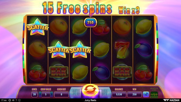 Juicy Reels slot Free Spins bonus