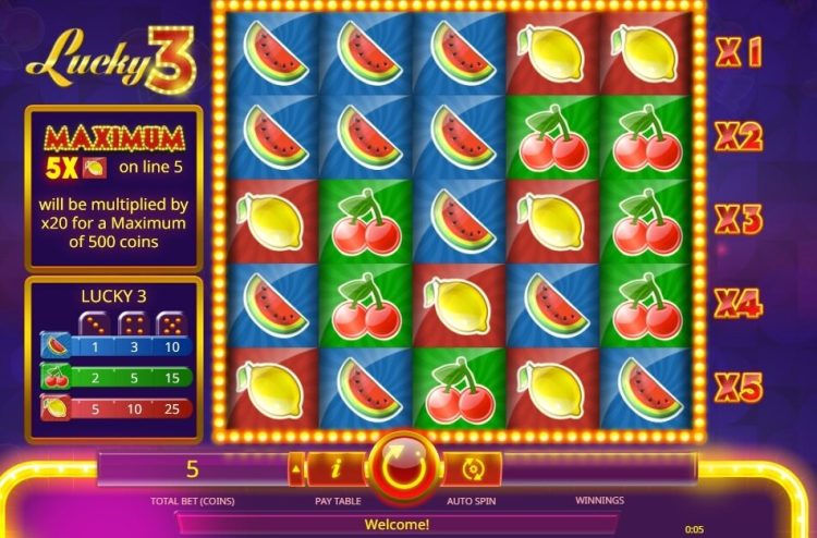 Lucky 3 online gokkast review iSoftBet