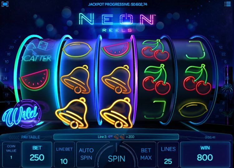 iSoftBet Neon Reels slot review