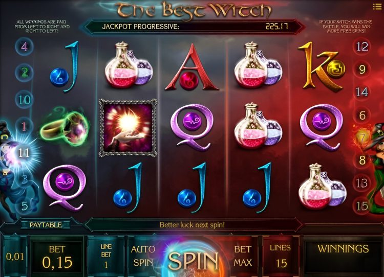 The Best Witch slot review iSoftBet