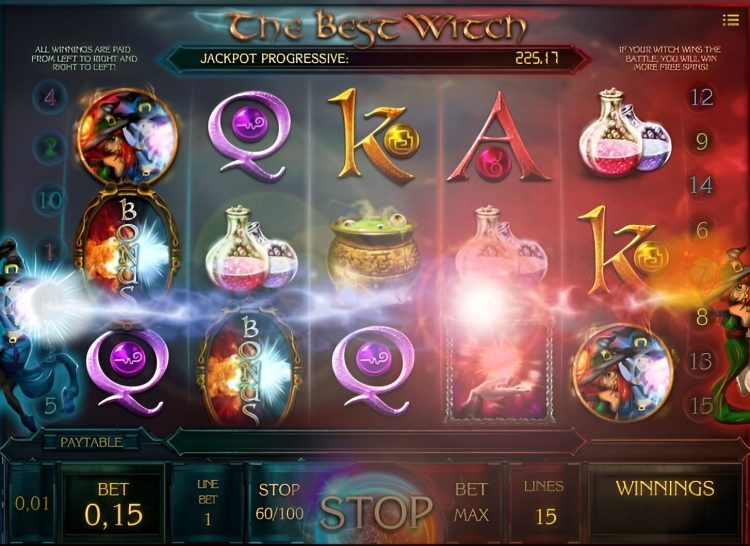 The Best Witch slot win