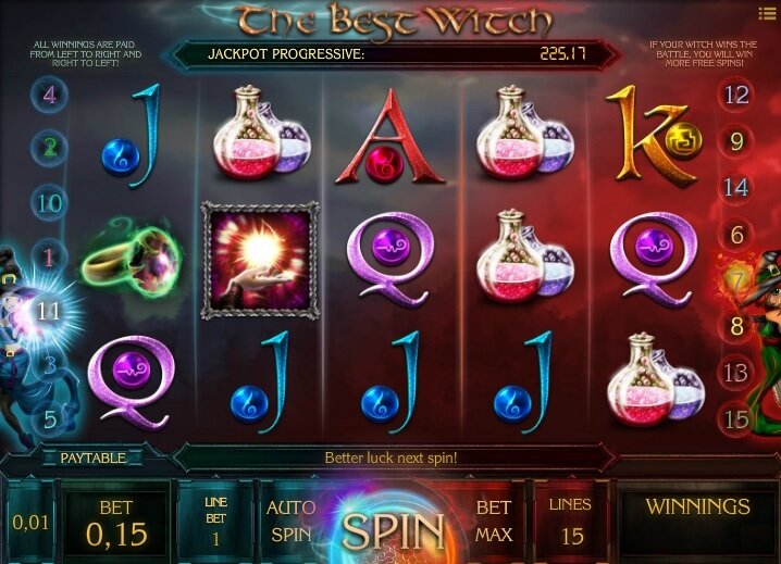 The Best Witch slot