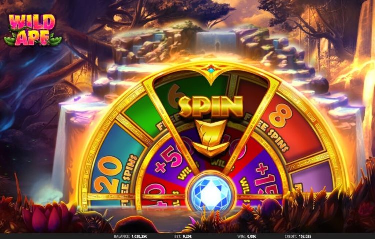 Wild Ape slot Free Spins bonus