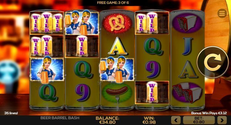 Beer Barrel Bash online gokkast win