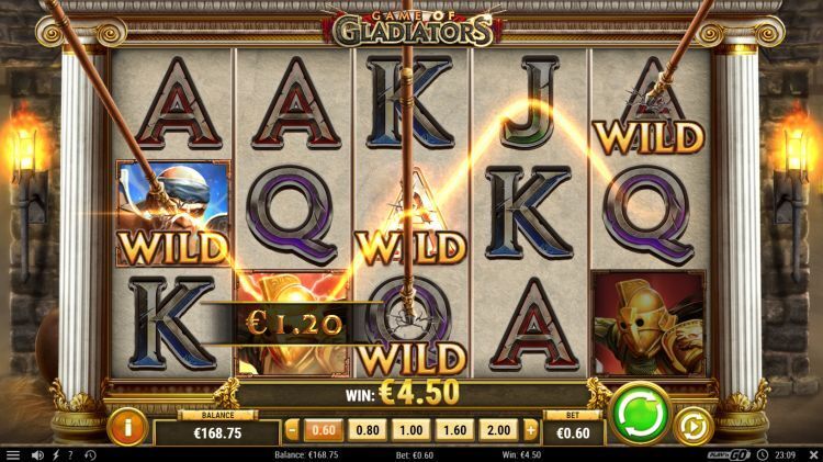 game-of-gladiators-slot review play n go feature