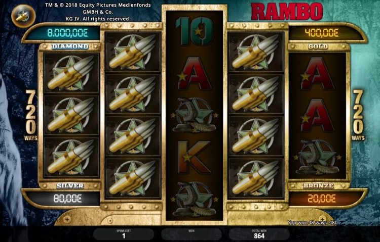 Rambo online slot