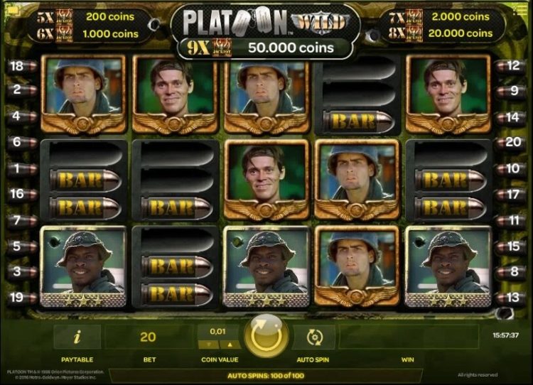 Platoon Wild online slot review