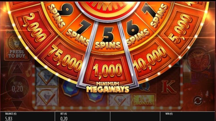 LeoVegas Megaways slot bonus feature