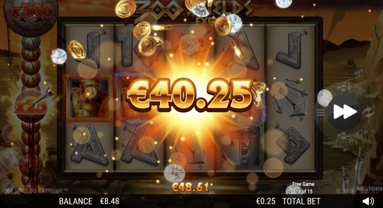 300 Shields Extreme big win