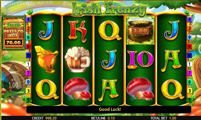 Blueprint Gaming Irish Frenzy slot