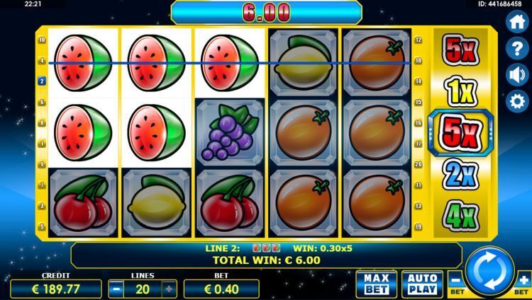 Crystal Fruits Amatic gokkast review