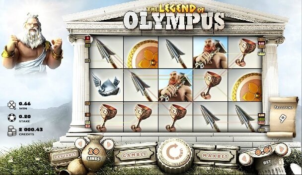 Legend of Olympus gokkast