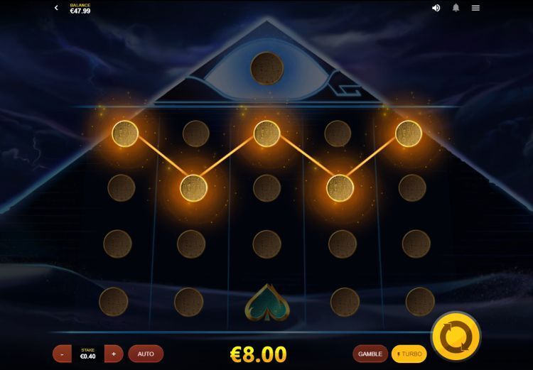 Mega Pyramids slot big win