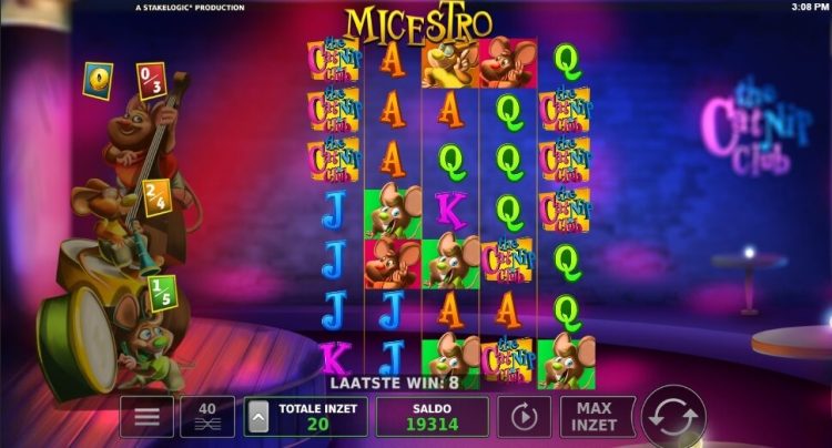 Micestro online gokkast gameplay