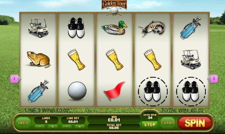 Playtech Golden Tour slot review