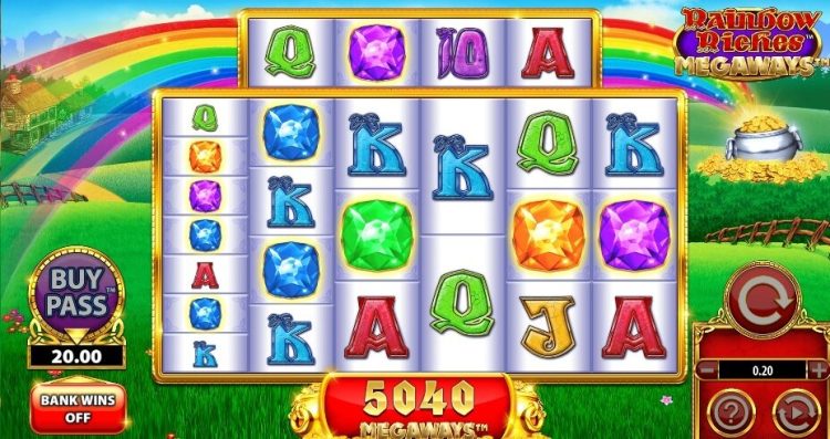 Rainbow Riches Megaways online gokkast