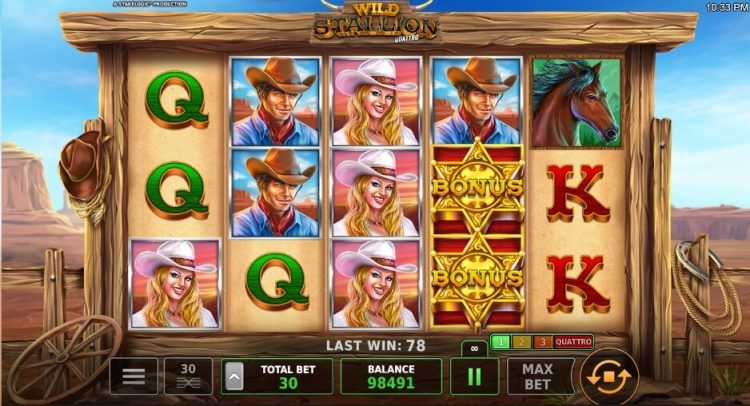 Wild Stallion Quattro online slot review