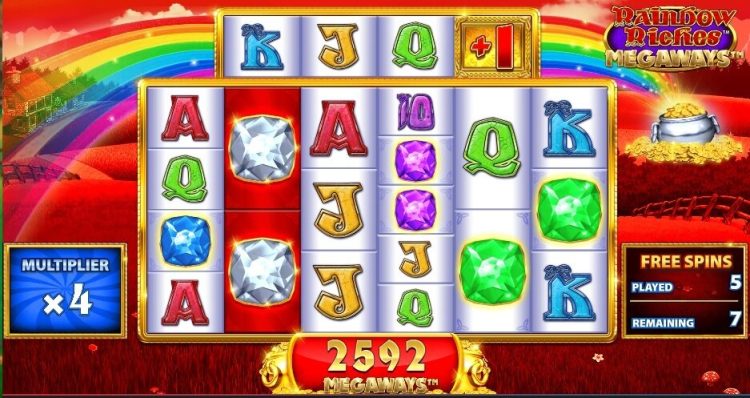 Rainbow Riches Megaways slot Free Spins
