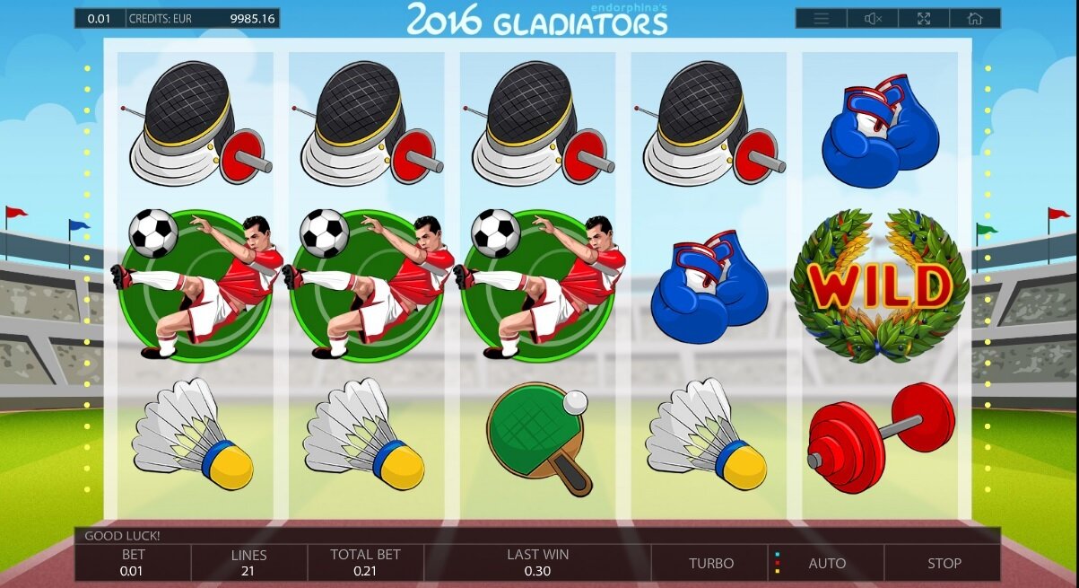 2016 Gladiators gokkast