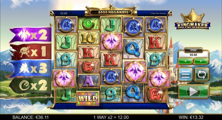 Kingmaker slot review Big Time Gaming