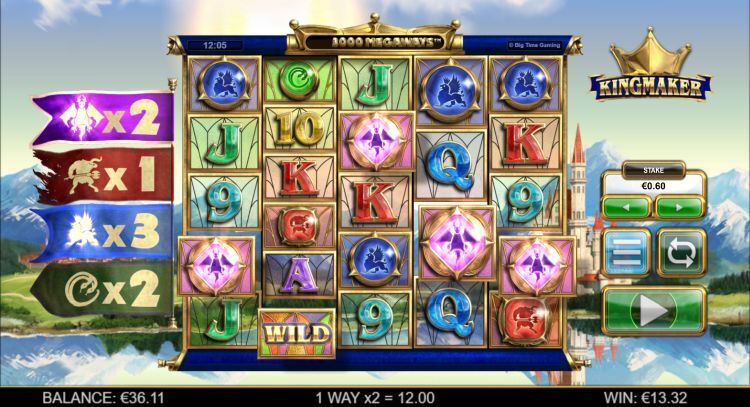 Kingmaker slot review Big Time Gaming win 2